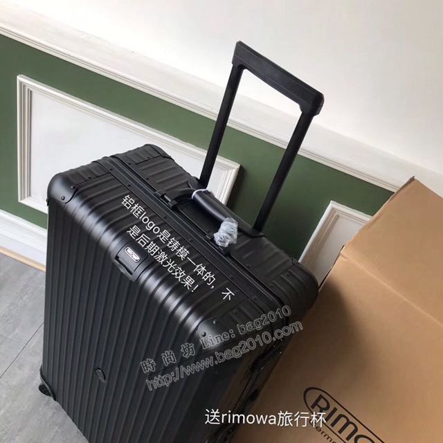 Rimowa拉杆箱 66638 蒙口Moncler Rimowa Topas Stealth”系列 全鋁鎂合金 日默瓦拉箱 行李箱xzx1032